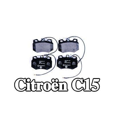 HELLA مجموعة وسادات الفرامل 17, 7mm — 1997 Citroën C15