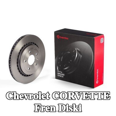 BREMBO Fren diski Dış Çap: 339mm, içten havalandırmalı, Kaplamalı — Chevrolet Corvette