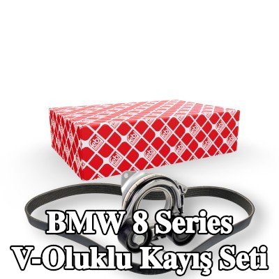 FEBI BILSTEIN V-Oluklu Kayış Seti — BMW 8 Series