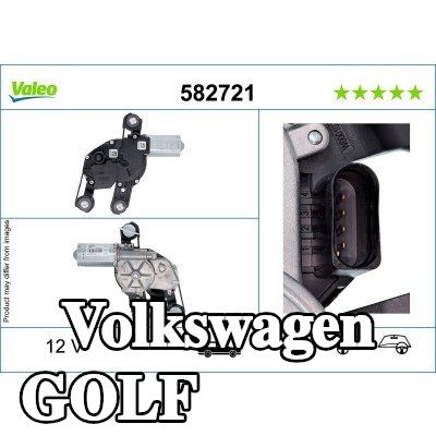 VALEO محرك المساحات الخلفي, 12V — Volkswagen Golf