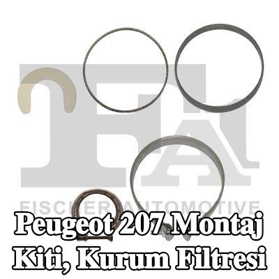 FA1 Montaj Kiti, kurum filtresi — Peugeot 207