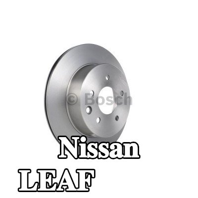 BOSCH القطر الخارجي لقرص المكابح: 291, 8mm, مُهوى, مشحم — Nissan Leaf