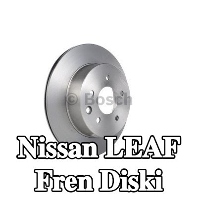 BOSCH Fren diski Dış Çap: 291, 8mm, Havalandırmalı, Yağlanmış — Nissan Leaf