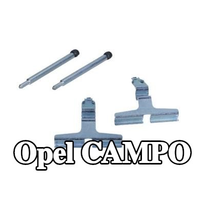 MAXGEAR طقم تركيب وسادات الفرامل للمحور الخلفي — Opel Campo