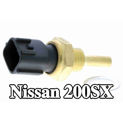 VEMO مستشعر درجة حرارة الزيت جودة أصلية, M12 x 1, 5, مع حلقة مانعة للتسرب — Nissan 200sx