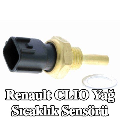 VEMO Orijinal Kalite yağ sıcaklığı sensörü, M12 x 1, 5, conta halkası ile — Renault Clio