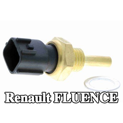 VEMO مستشعر درجة حرارة الزيت جودة أصلية, M12 x 1, 5, مع حلقة مانعة للتسرب — Renault Fluence