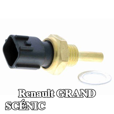 VEMO مستشعر درجة حرارة الزيت جودة أصلية, M12 x 1, 5, مع حلقة مانعة للتسرب — Renault Grand Scénic