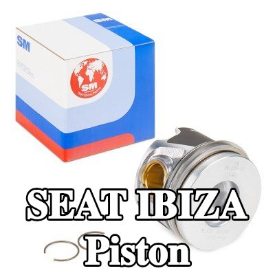 IPSA Piston segmanlı piston, piston segman taşıyıcısı ile — 2000 SEAT Ibiza