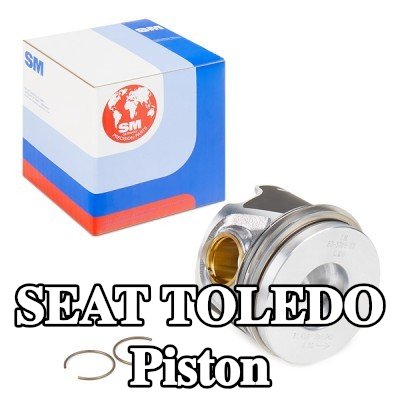 IPSA Piston segmanlı piston, piston segman taşıyıcısı ile — 2004 SEAT Toledo