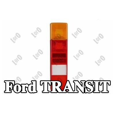 ABAKUS عدسة المصباح الخلفي الأيسر, يمين — 2012 Ford Transit