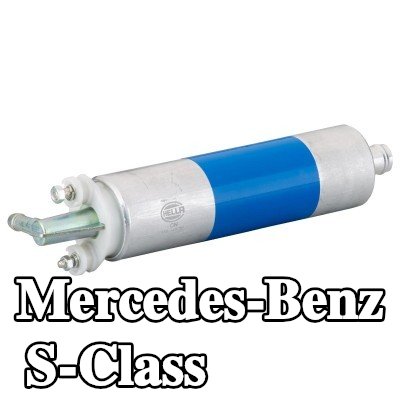 HELLA مضخة وقود كهربائية, مع مواد تثبيت/تركيب, مع أجزاء موصل — 2000 Mercedes-Benz S-Class
