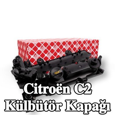 FEBI BILSTEIN Contalı/sızdırmazlık elemanlı külbütör kapağı — 2004 Citroën C2