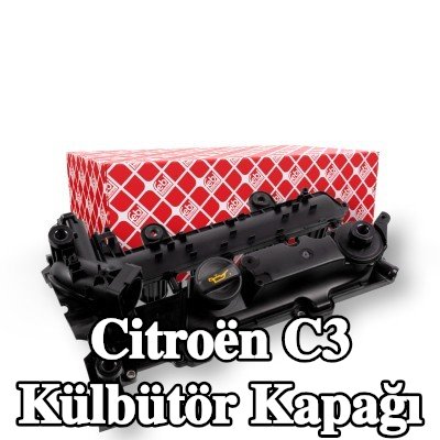 FEBI BILSTEIN Contalı/sızdırmazlık elemanlı külbütör kapağı — Citroën C3