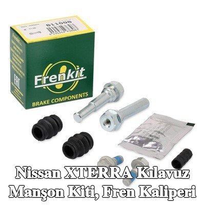 FRENKIT Kılavuz manşon kiti, ön aks fren kaliperi — Nissan Xterra
