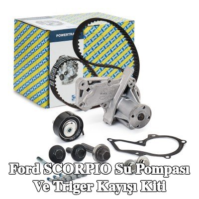 SNR Su pompası ve triger kayışı kiti Diş Sayısı: 117 — Ford Scorpio