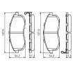 BOSCH Fren balatası seti 16, 9mm, gıcırtı önleyici plaka ile — 2000 Nissan Maxima (9)