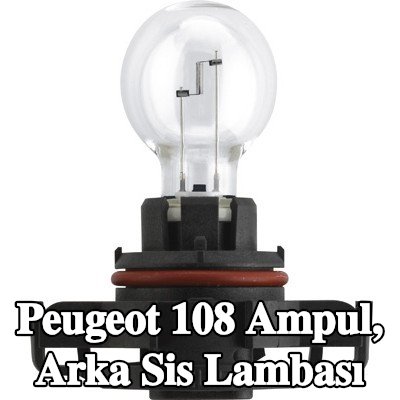 PHILIPS Ampul, arka sis lambası LongLife — Peugeot 108