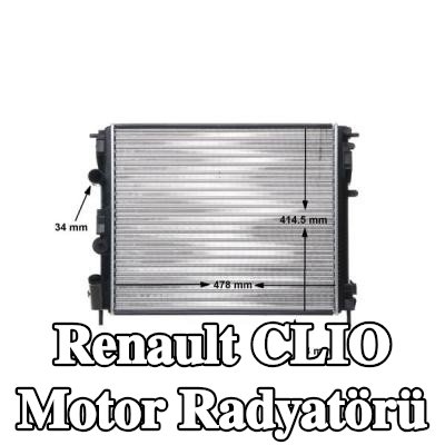 MAHLE Motor radyatörü — 2000 Renault Clio
