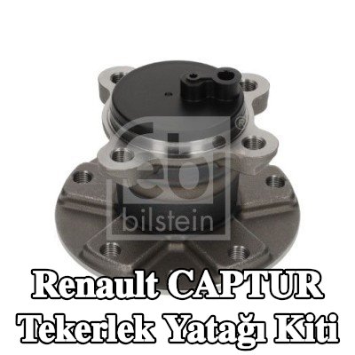 FEBI BILSTEIN Tekerlek yatağı kiti Arka Aks Sol, Arka Aks Sağ, ABS sensör halkalı — Renault Captur