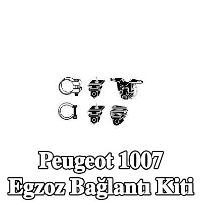 VEGAZ Egzoz bağlantı kiti — Peugeot 1007