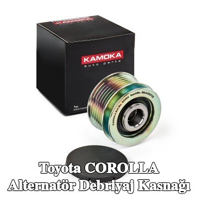 KAMOKA Alternatör debriyaj kasnağı — 1990 Toyota Corolla