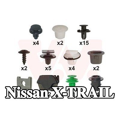VAN WEZEL طقم التثبيت، واقي الطين — Nissan X-trail