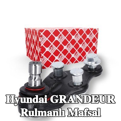 FEBI BILSTEIN Ön Sol Aks Bilyeli Mafsal, Ön Aks Sağ, Alt, 18mm, sabitleme/montaj malzemesi ile — Hyundai Grandeur