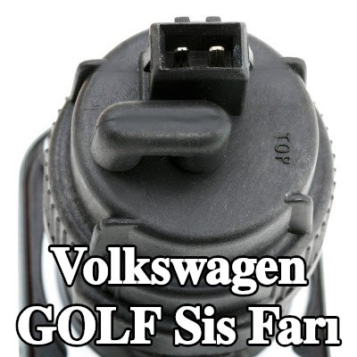 TYC Sağ Sis Farı, H3, ampul tutuculu — 1995 Volkswagen Golf