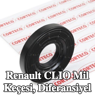 CORTECO Mil Keçesi, diferansiyel — 2002 Renault Clio