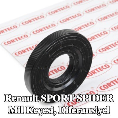 CORTECO Mil Keçesi, diferansiyel — Renault Sport Spider