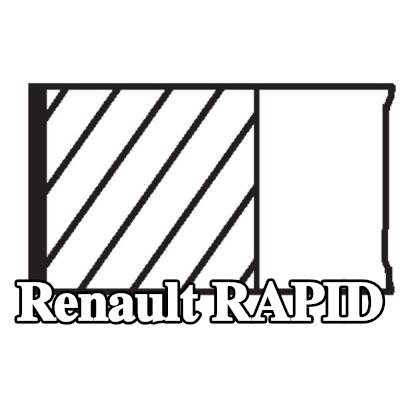 MAHLE مجموعة حلقات المكبس — Renault Rapid