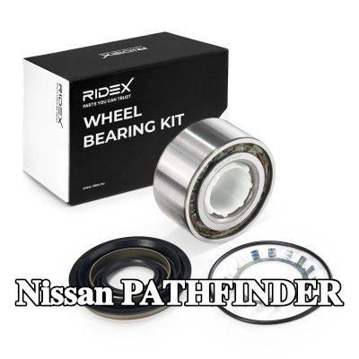 RIDEX مجموعة محامل العجلات - الجانب الأيسر, المحور الخلفي, يمين — 1996 Nissan Pathfinder