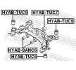 FEBEST Arka aks burcu, Arka Aks — Hyundai Xg (2)