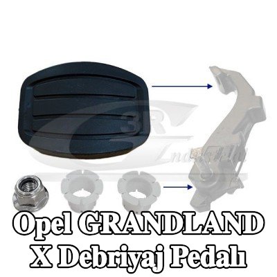 3RG Debriyaj pedalı — Opel Grandland X