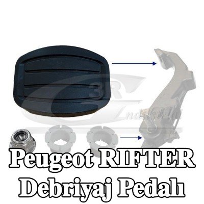 3RG Debriyaj pedalı — Peugeot Rifter