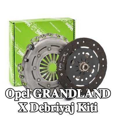 VALEO Debriyaj kiti FULLPACK DMF için SERVİS KİTİ 3P — 2018 Opel Grandland X
