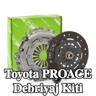 VALEO Debriyaj kiti FULLPACK DMF için SERVİS KİTİ 3P — Toyota Proace