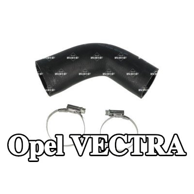 NRF خرطوم سحب الشاحن مع مشابك — Opel Vectra