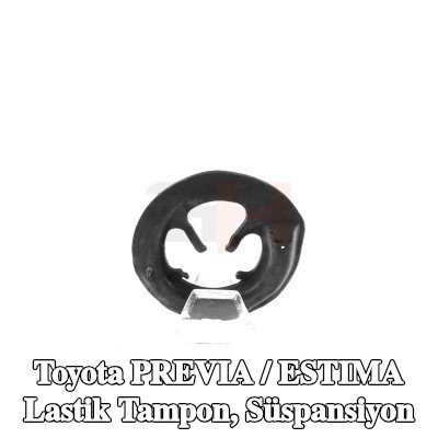 GH Lastik tampon, ön aks süspansiyonu, Sol Ön Aks, Ön aks her iki taraf, Alt, Alt Ön Aks — Toyota Previa / Estima