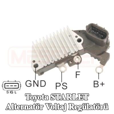 ERA Alternatör voltaj regülatörü — Toyota Starlet