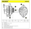 RIDEX Alternatör 75A — Honda Hr-v (5)
