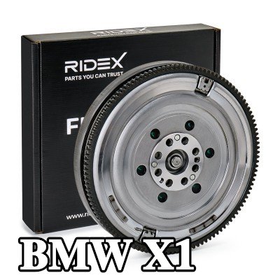 RIDEX حذافة حذافة ثنائية الكتلة بدون لوحة تحكم في الاحتكاك, مع محمل توجيهي — 2011 BMW X1