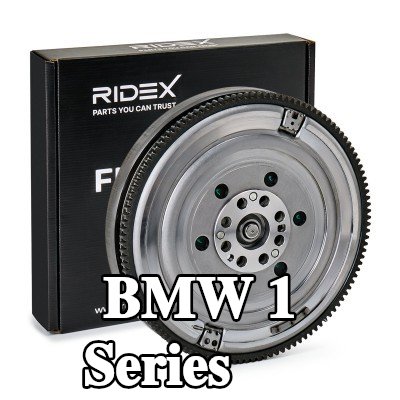 RIDEX حذافة حذافة ثنائية الكتلة بدون لوحة تحكم في الاحتكاك, مع محمل توجيهي — 2012 BMW 1 Series