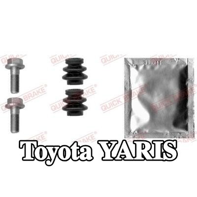 QUICK BRAKE مجموعة ملحقات، مقياس الفرامل — 2000 Toyota Yaris