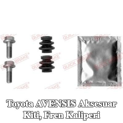 QUICK BRAKE Aksesuar Kiti, fren kaliperi — 2010 Toyota Avensis