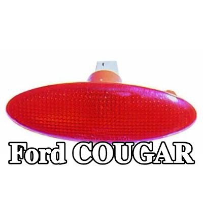 ABAKUS مؤشر جانبي كلا الجانبين, برتقالي, بدون لمبة, بدون حامل لمبة — Ford Cougar