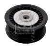 FEBI BILSTEIN Saptırma / kılavuz kasnağı, V-ribbed belt Outer Diameter: 75mm — Renault Fluence (3)