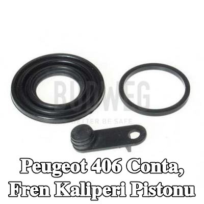 BUDWEG CALIPER Conta, fren kaliperi pistonu — Peugeot 406