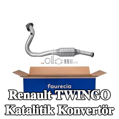 HELLA Montaj parçaları ile katalitik konvertör — 1995 Renault Twingo